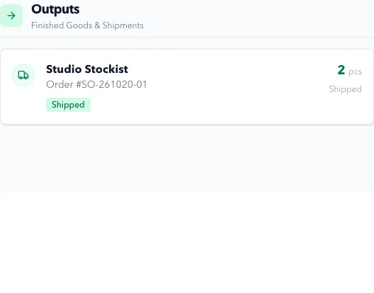 Traceability Outputs